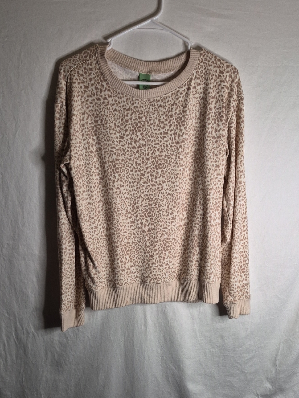 Honeydew Intimates Beige & Cream Scoop Neck Sweater